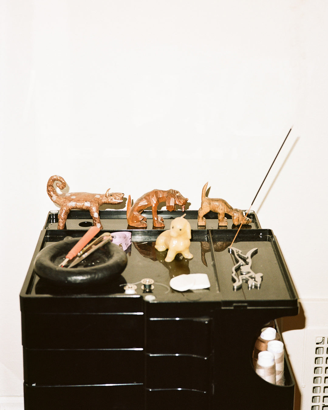 Tumbled Steel Incense Burner