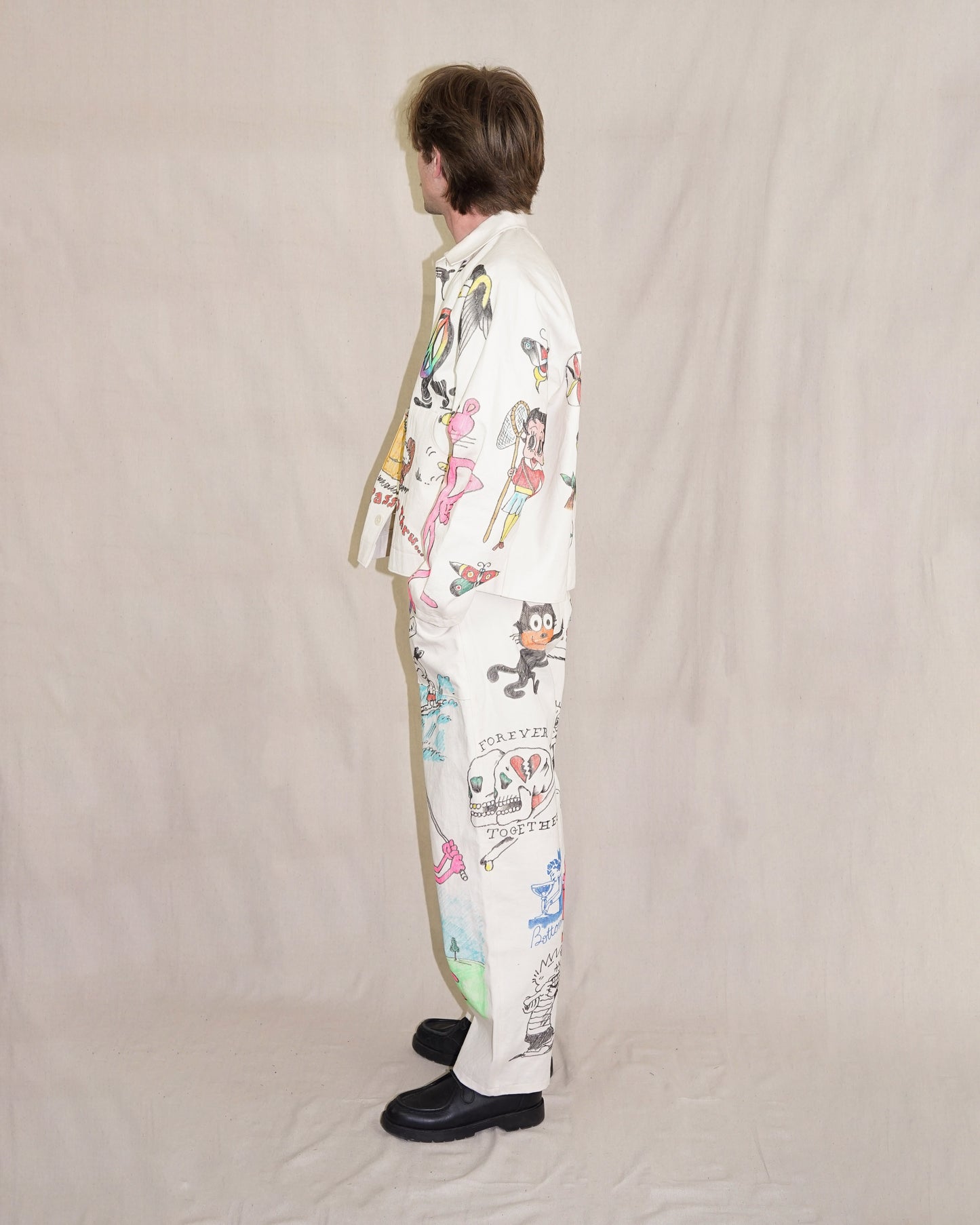 Bird Like Daag Pant 02