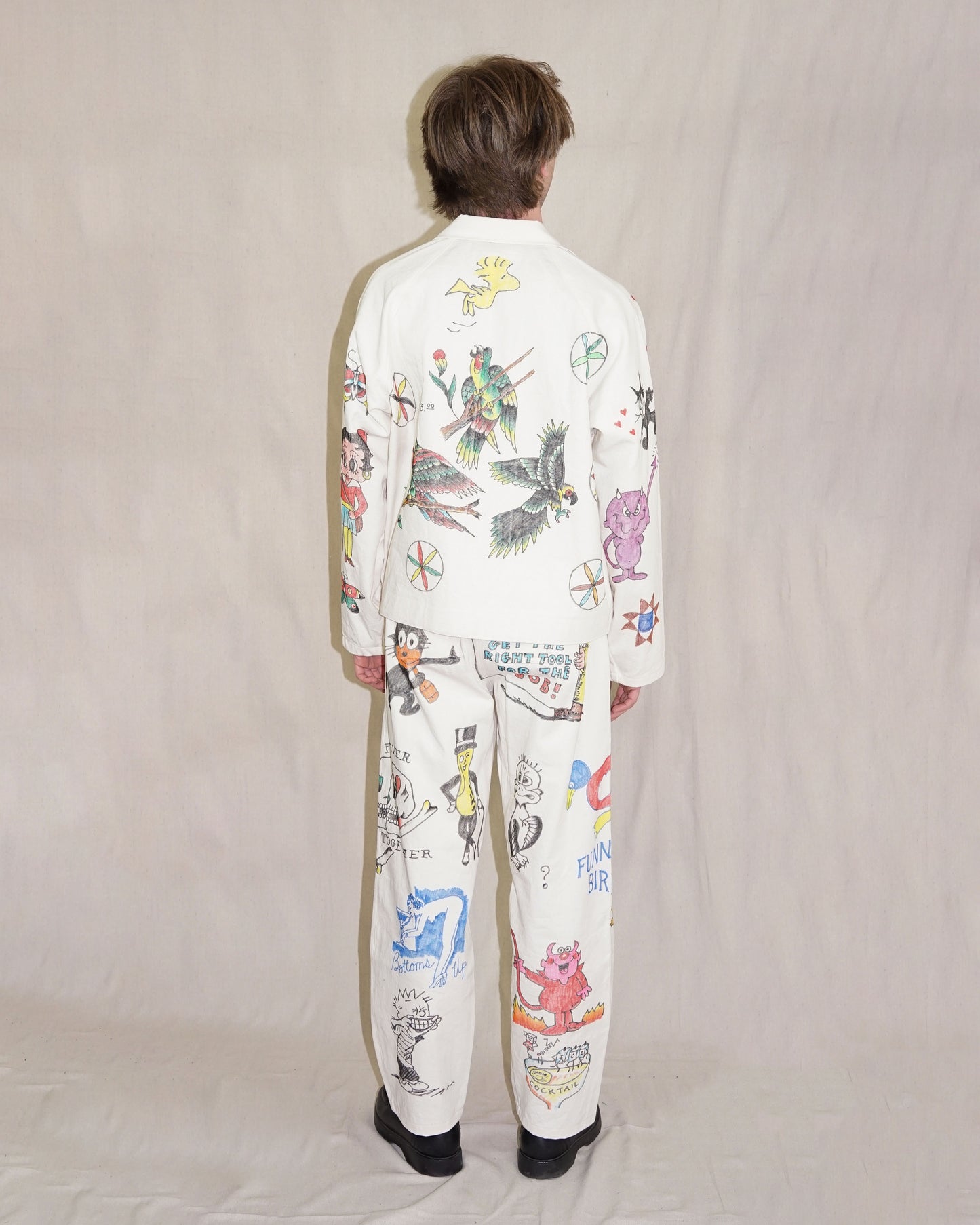 Bird Like Daag Pant 02