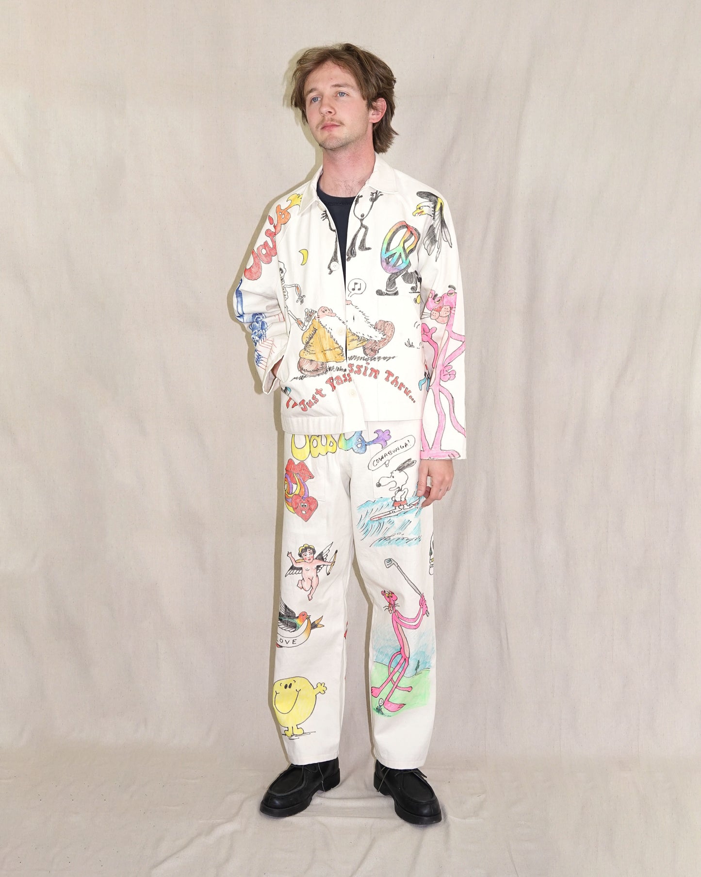 Bird Like Daag Pant 02