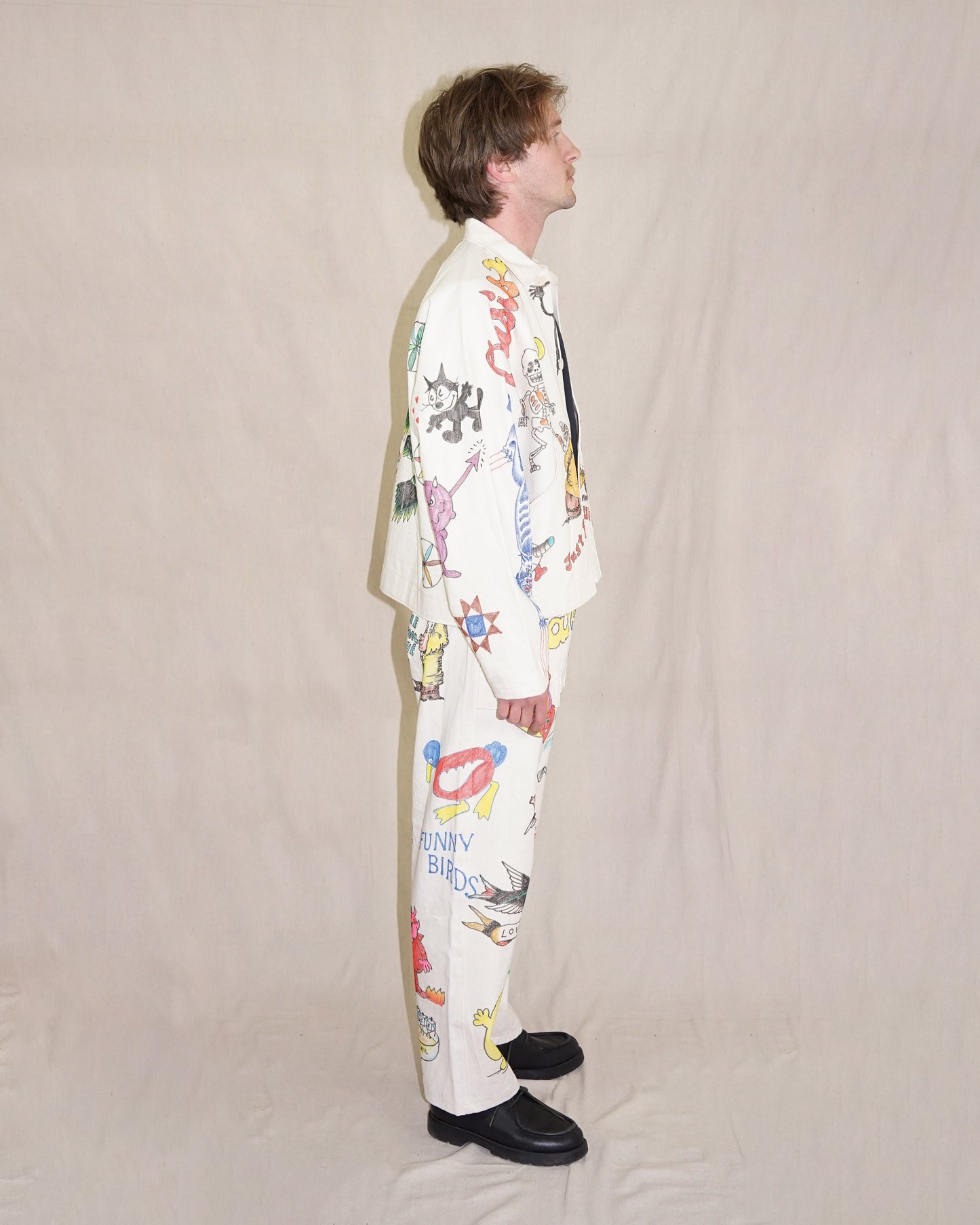 Bird Like Daag Pant 02