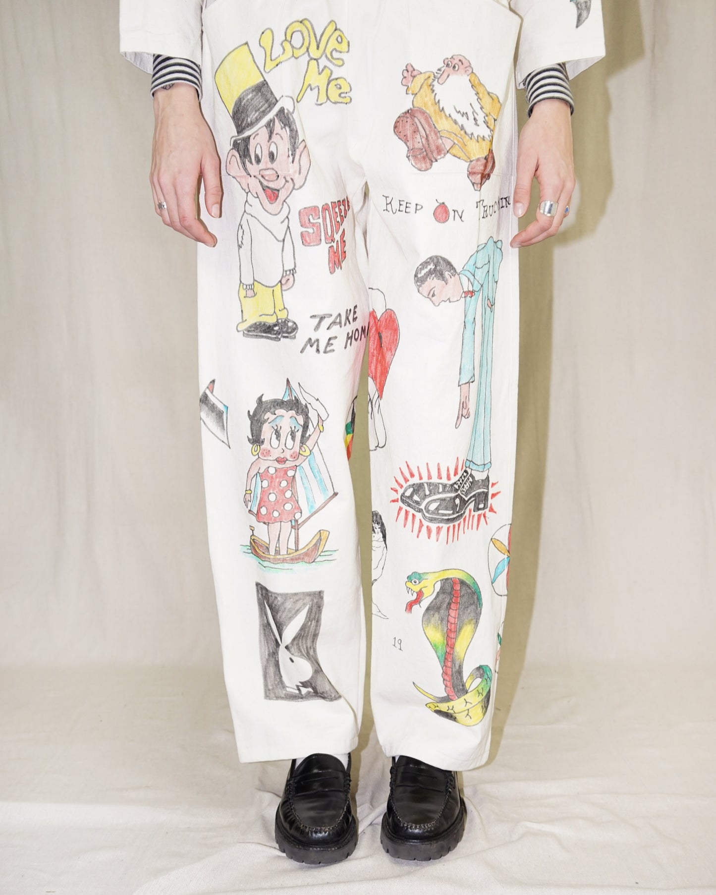 Bird Like Daag Pant 01