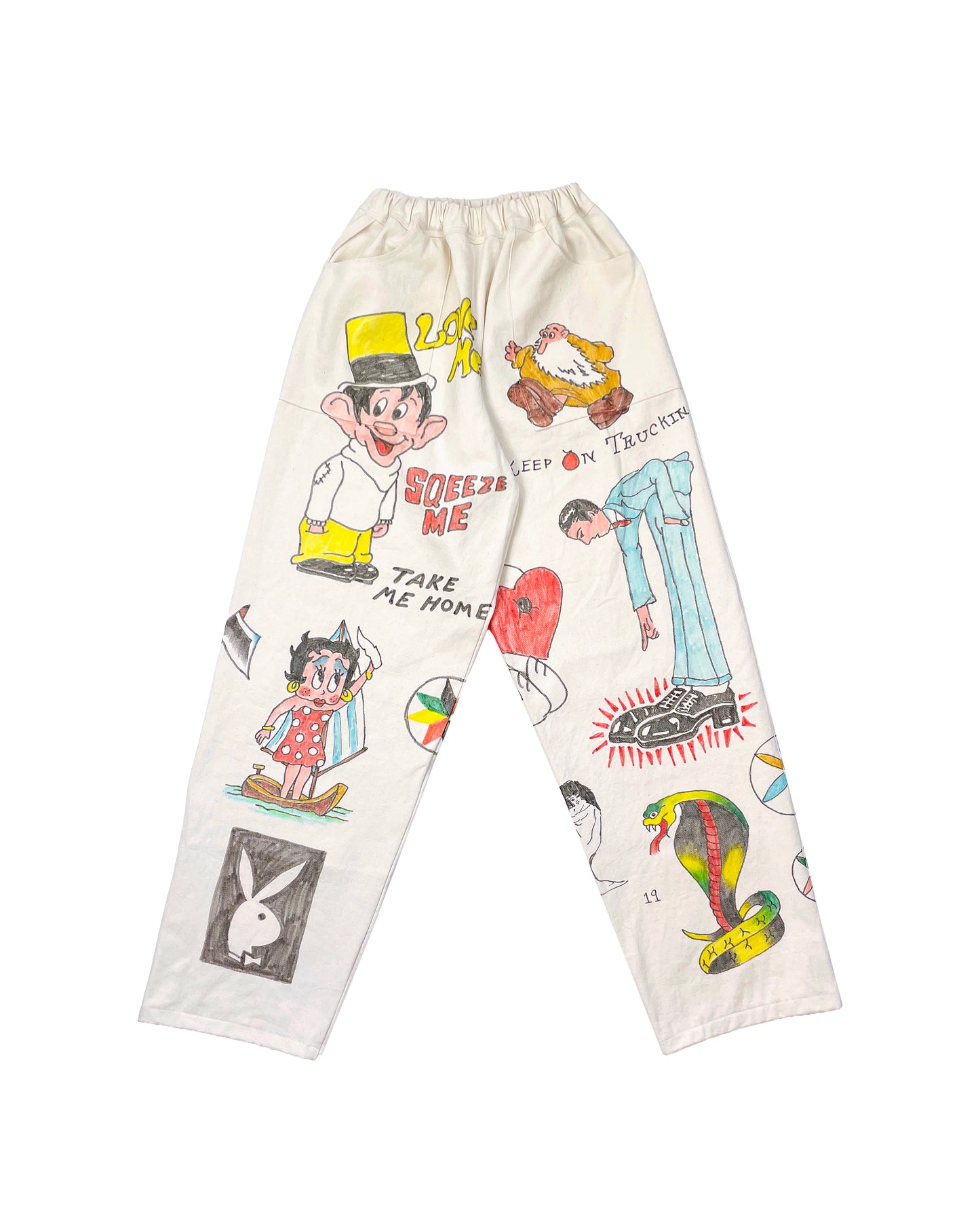 Bird Like Daag Pant 01