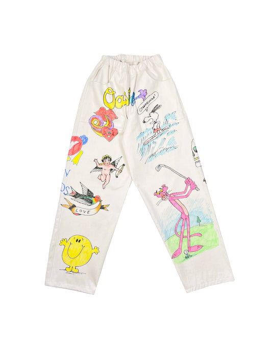 Bird Like Daag Pant 02