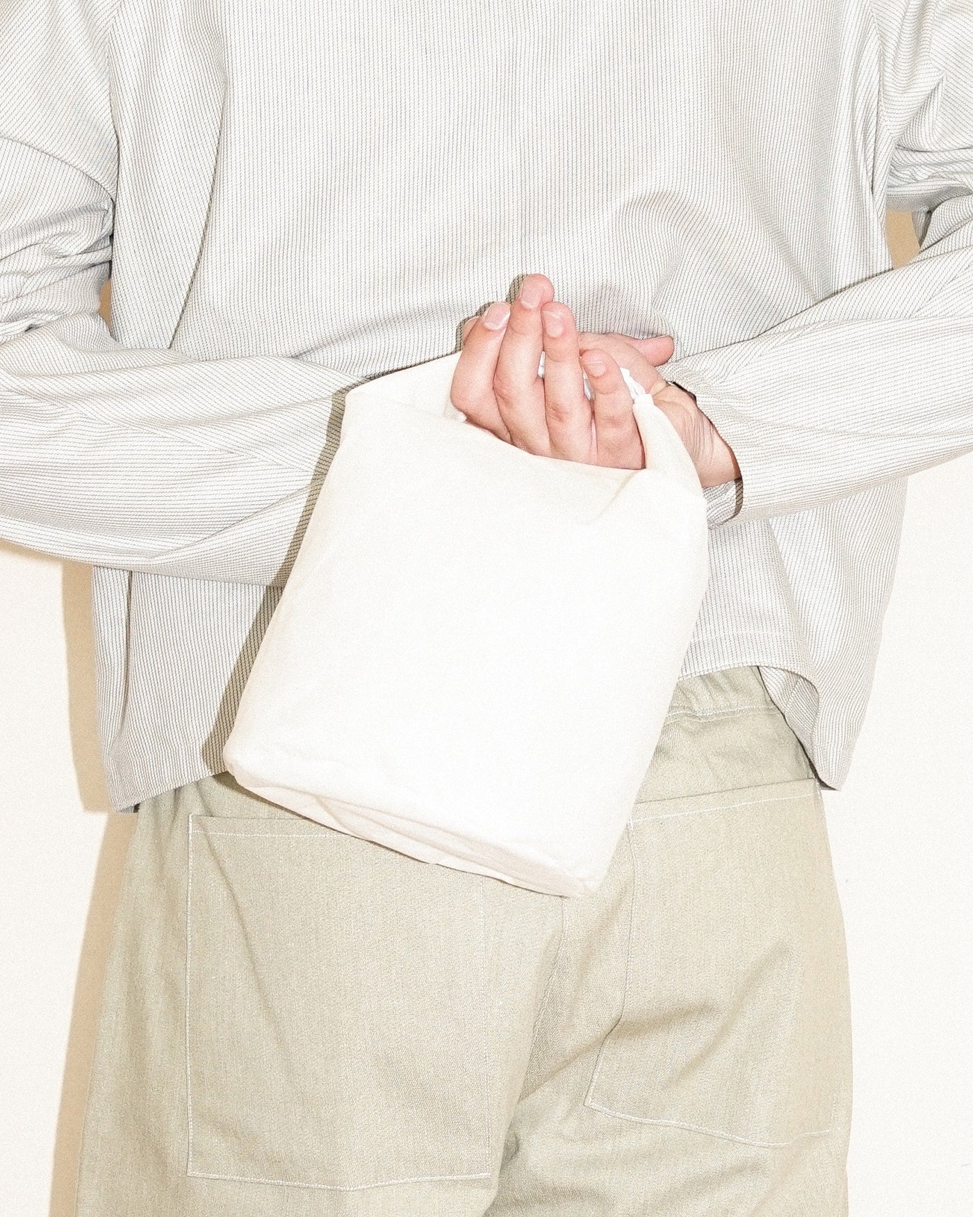 Waxed Canvas Doggie Bag