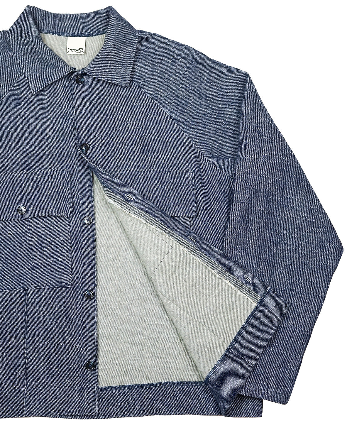 Linen-Denim Jacket