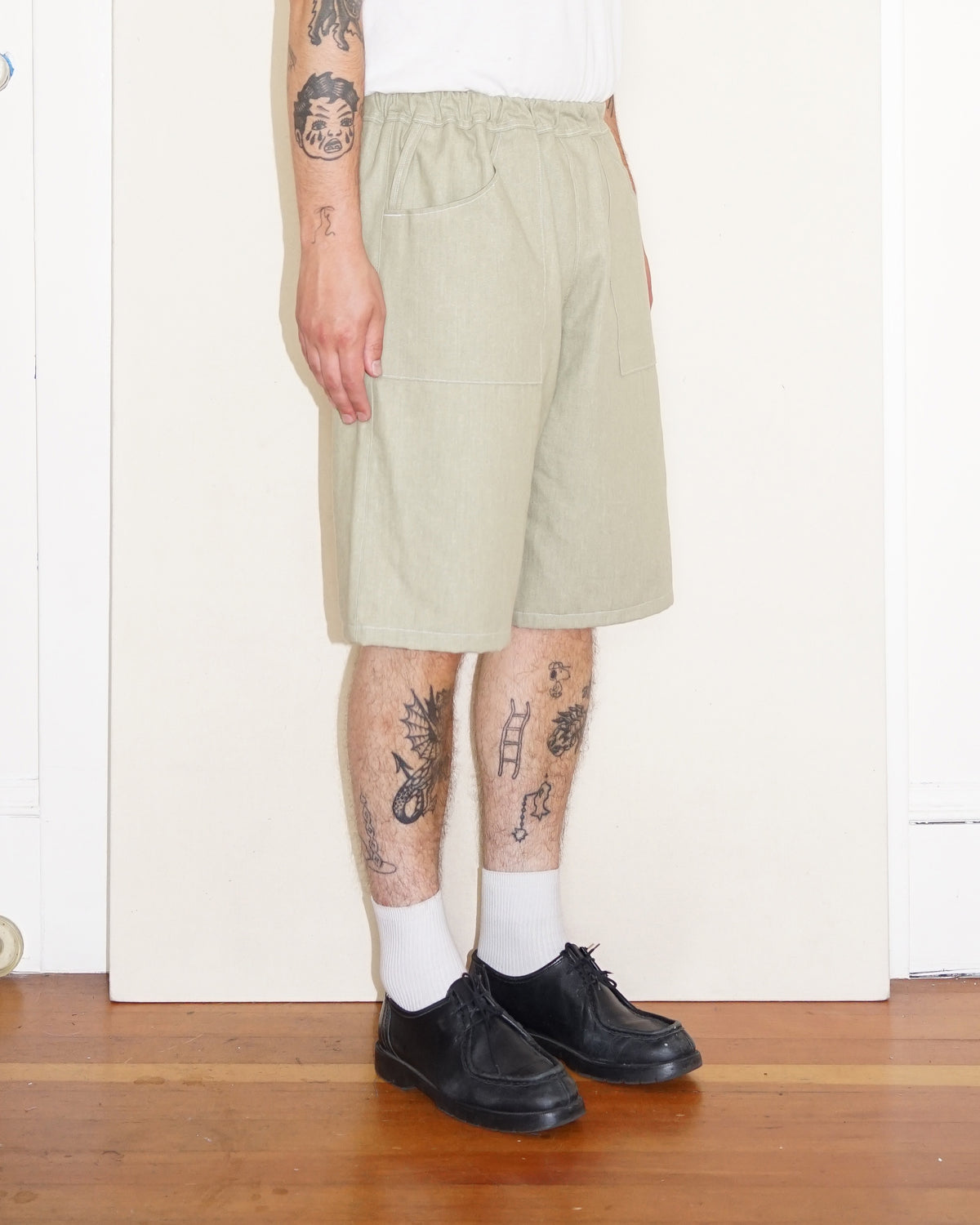 1/1 Sage Denim Short