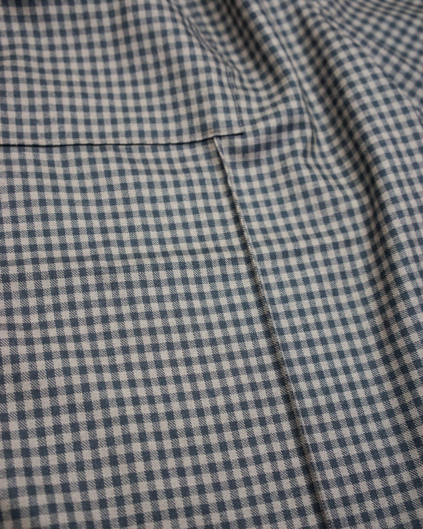 1/1 Gingham Wool Short