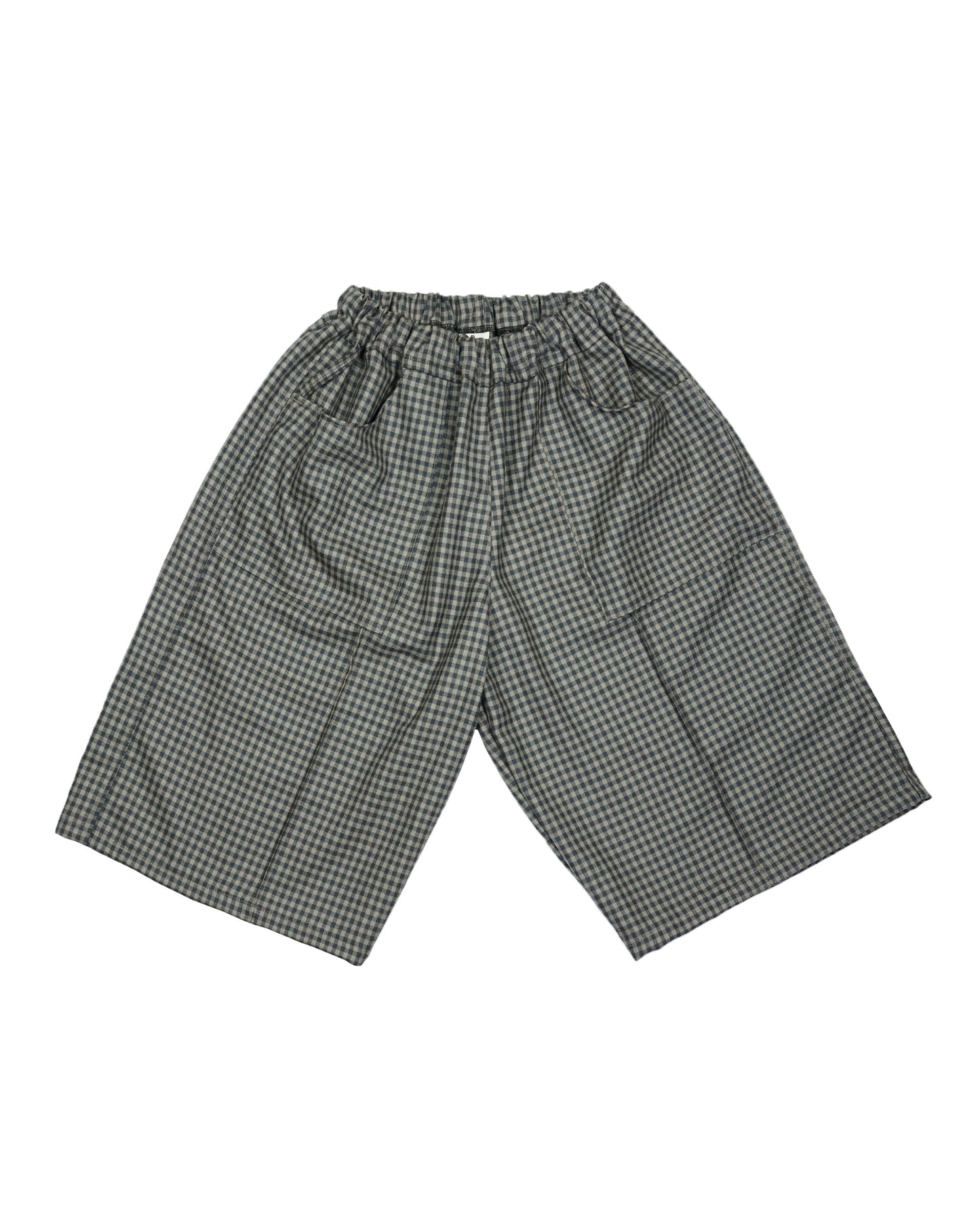 1/1 Gingham Wool Short