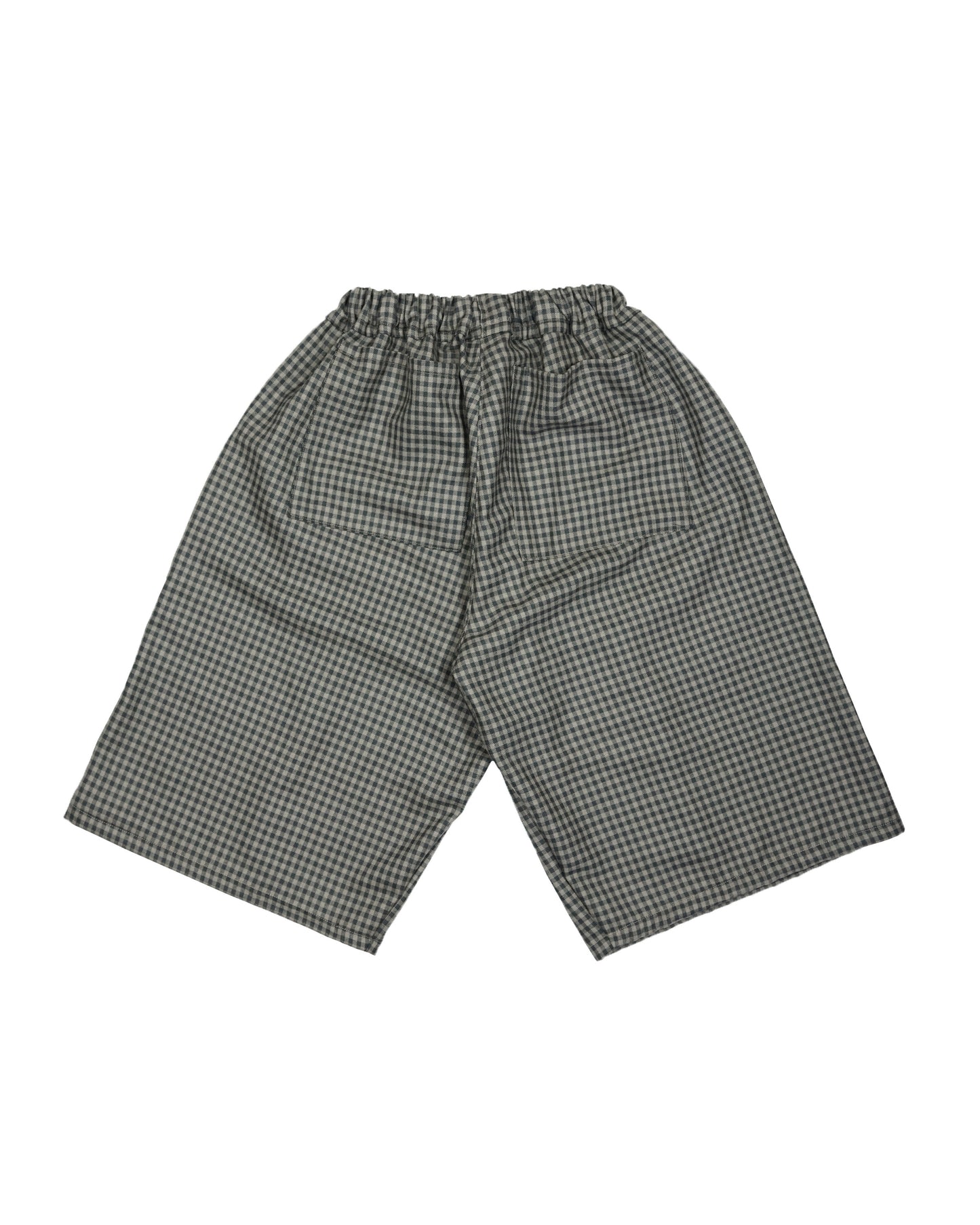 1/1 Gingham Wool Short