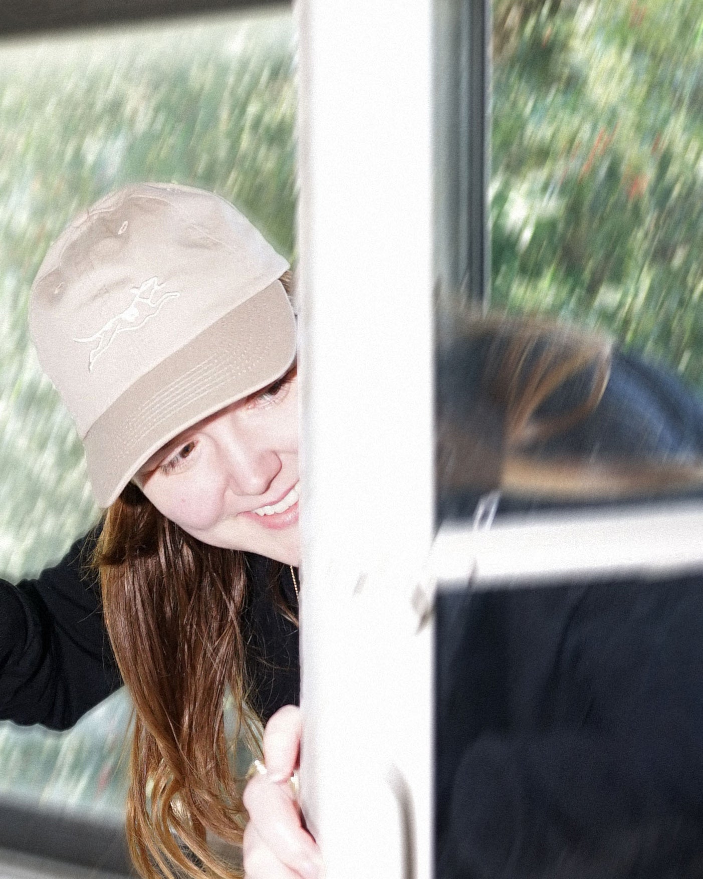 Khaki Tonal Logo Hat