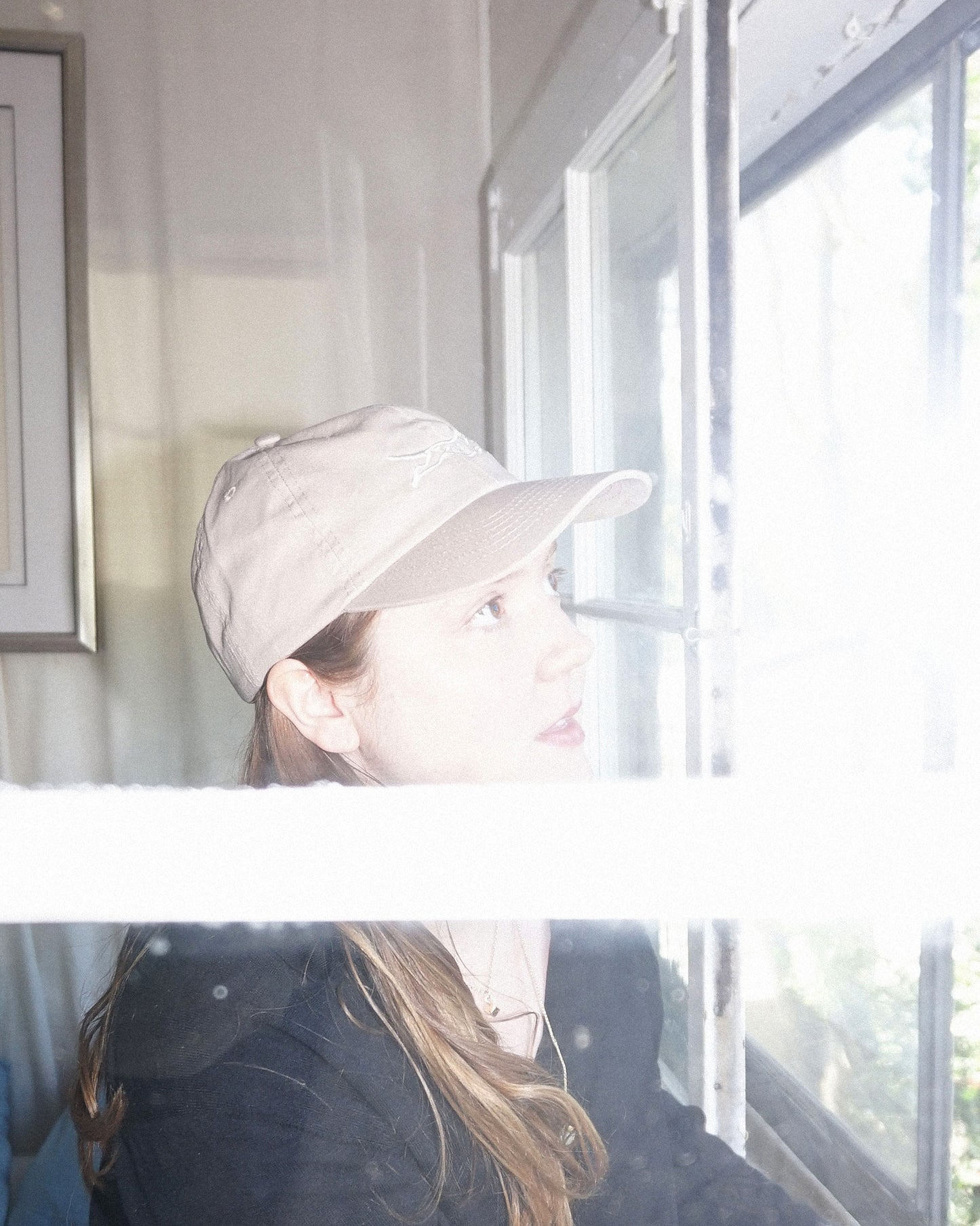 Khaki Tonal Logo Hat