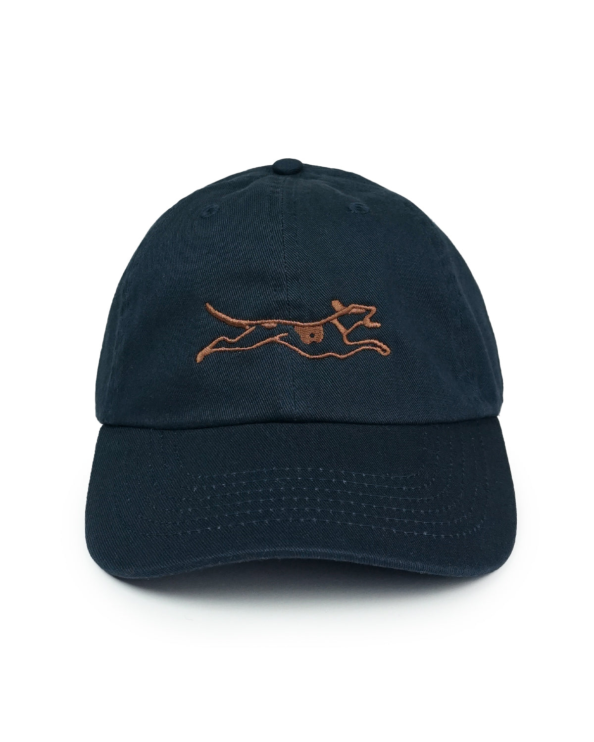Navy & Rust Logo Hat