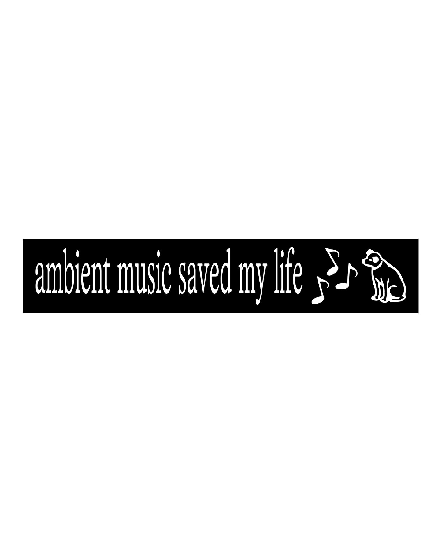 Ambient Music Sticker