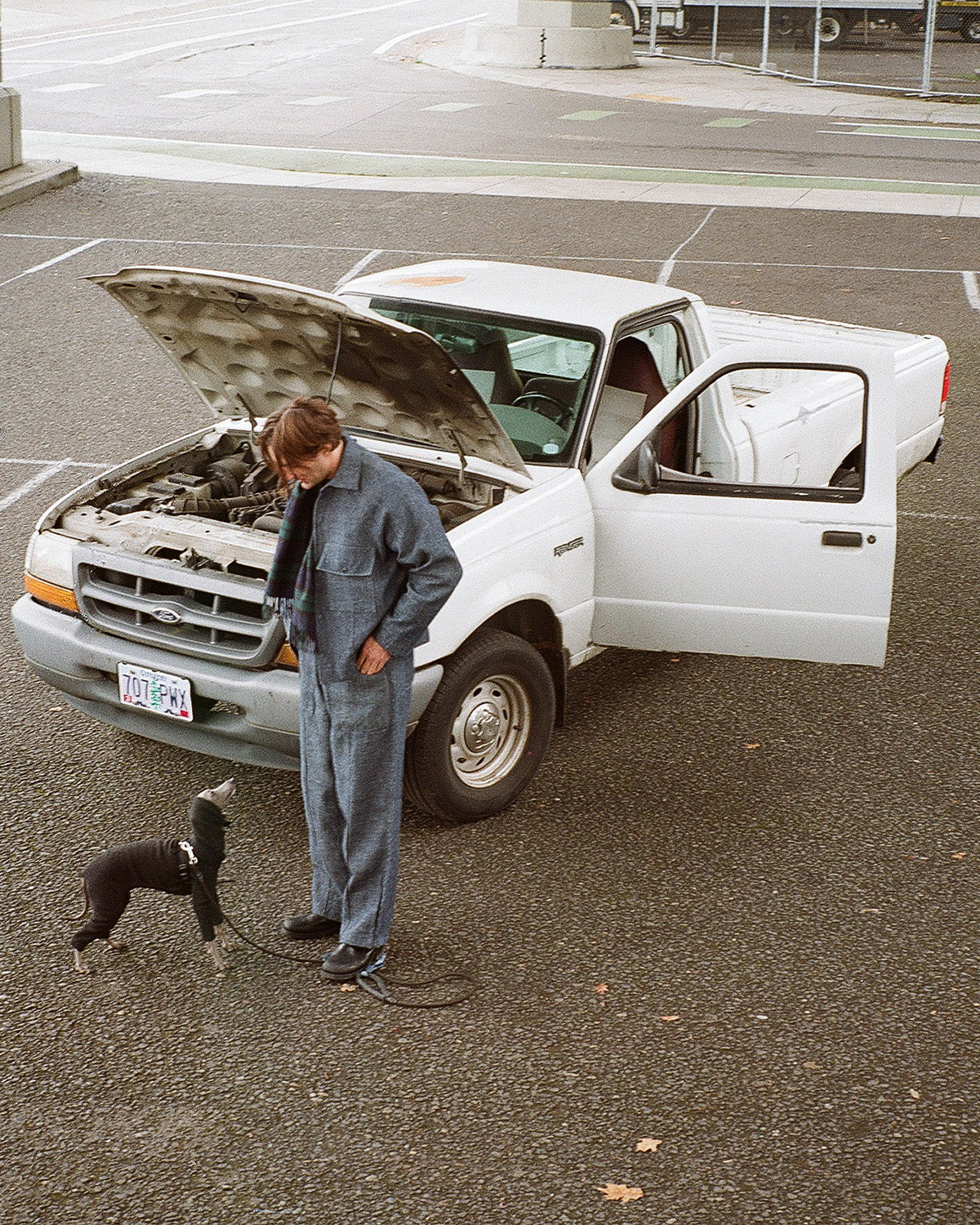 Linen-Denim Pant