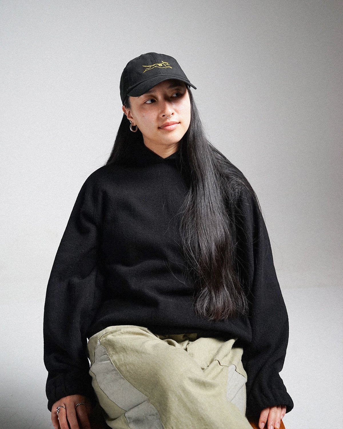 Wool Fleece Hoodie