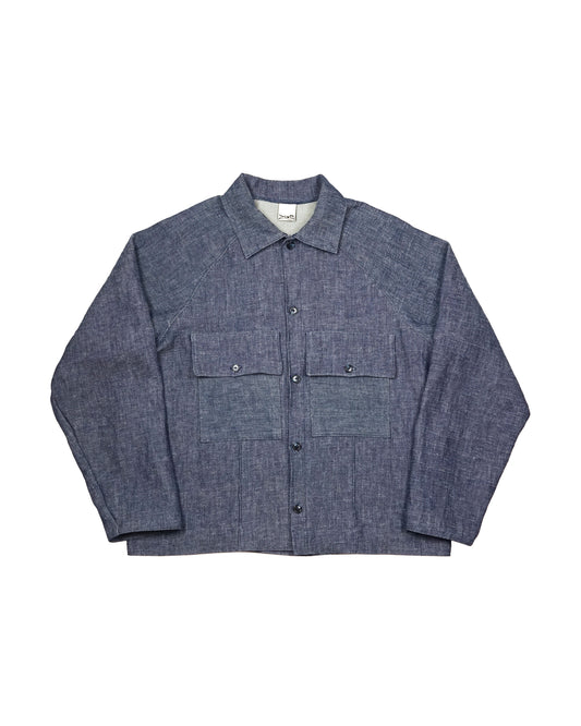 Linen-Denim Jacket