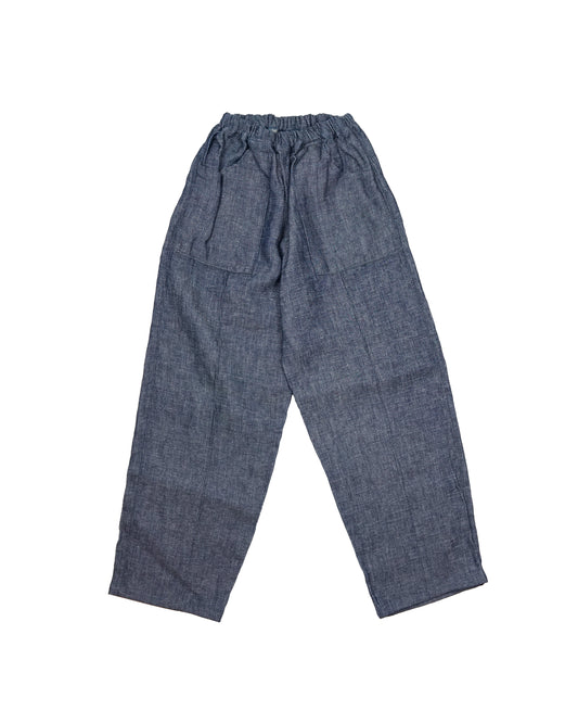 Linen-Denim Pant