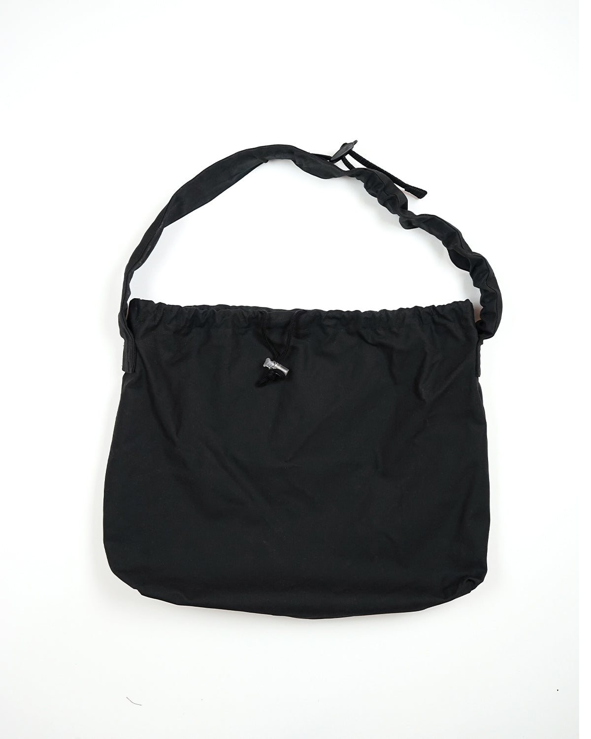 Waxed Oxford Scrunch Bag