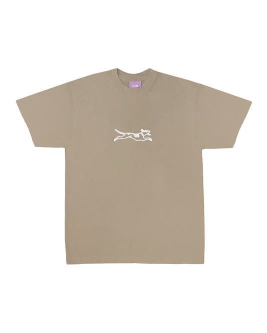 Brown Logo Tee