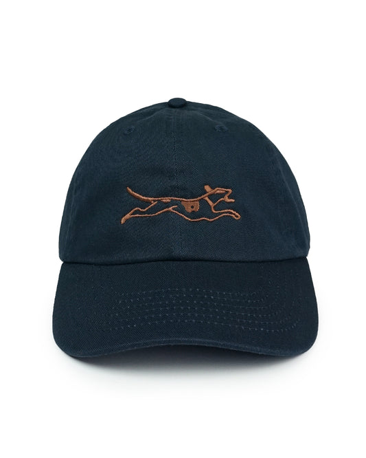 Navy & Rust Logo Hat